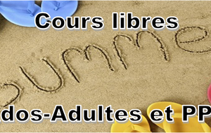 Cours libres tout l'été