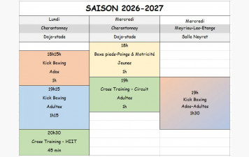 Planning 2026-2027