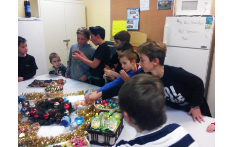GOUTER ET REPAS DE NOEL