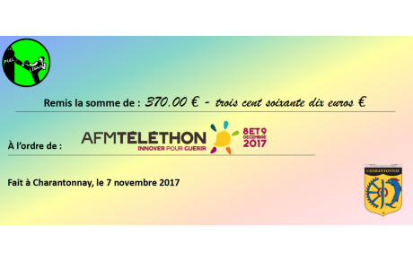 POUR LE CHARANTELETHON