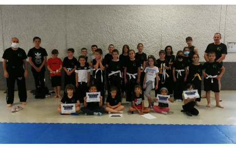 PASSAGE DE GRADES POUR LES KIDS ET LES JEUNES (4-10 ans)