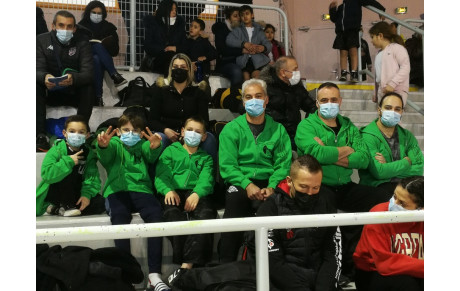 6 adhérents ce jour à la coupe du Rhône de Kick Light à Chaponost